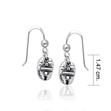 Divided by Coffee Bean Earrings TE610 - Jewelry